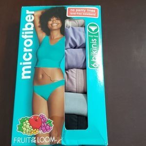 BUNDLE 6PK TAG FREE BIKINI PANTIES